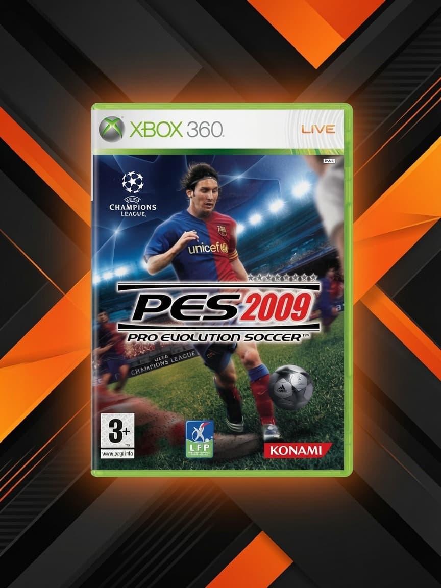 PES 2009 – Pro Evolution Soccer – Xbox 360 (Occasion)