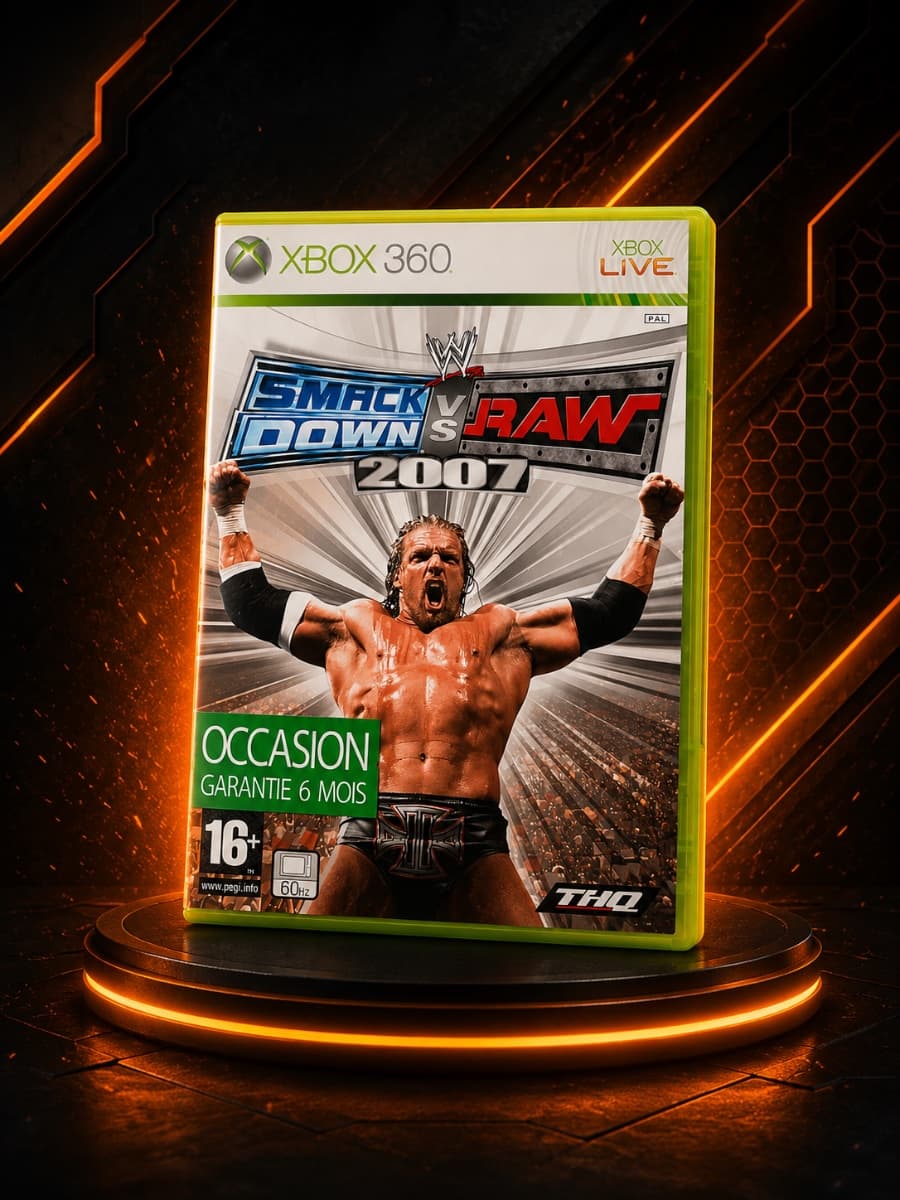 WWE SmackDown vs. Raw 2007 – Xbox 360 (Occasion)