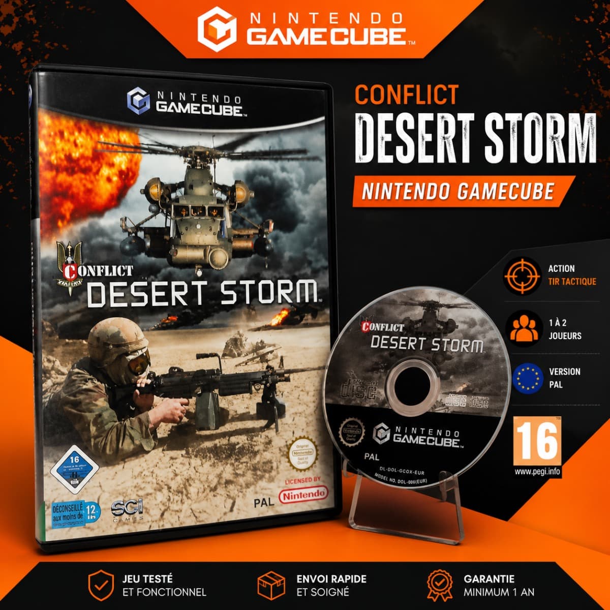Conflict: Desert Storm – Nintendo GameCube (Occasion)
