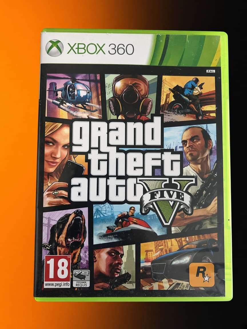 🎮 Grand Theft Auto V – Xbox 360