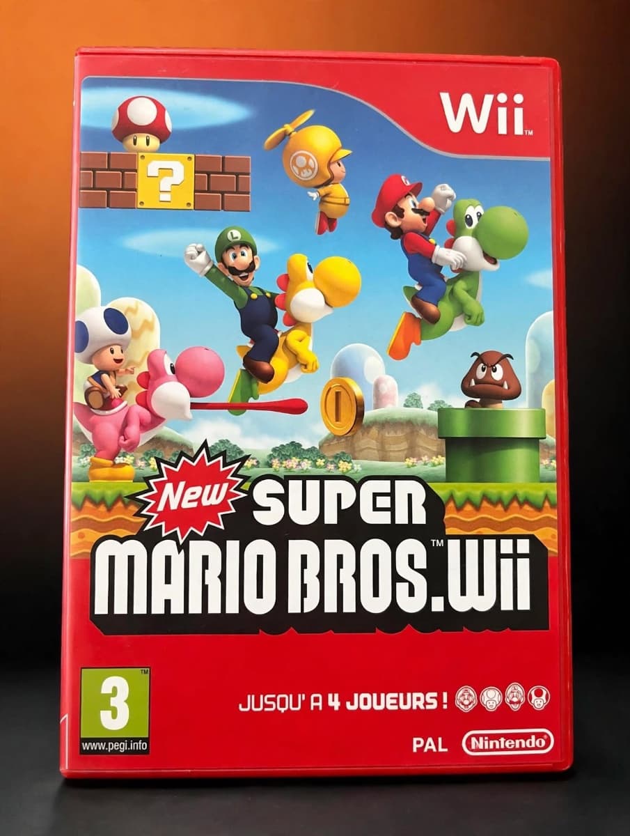 🎮 New Super Mario Bros. Wii – Jeu d’occasion