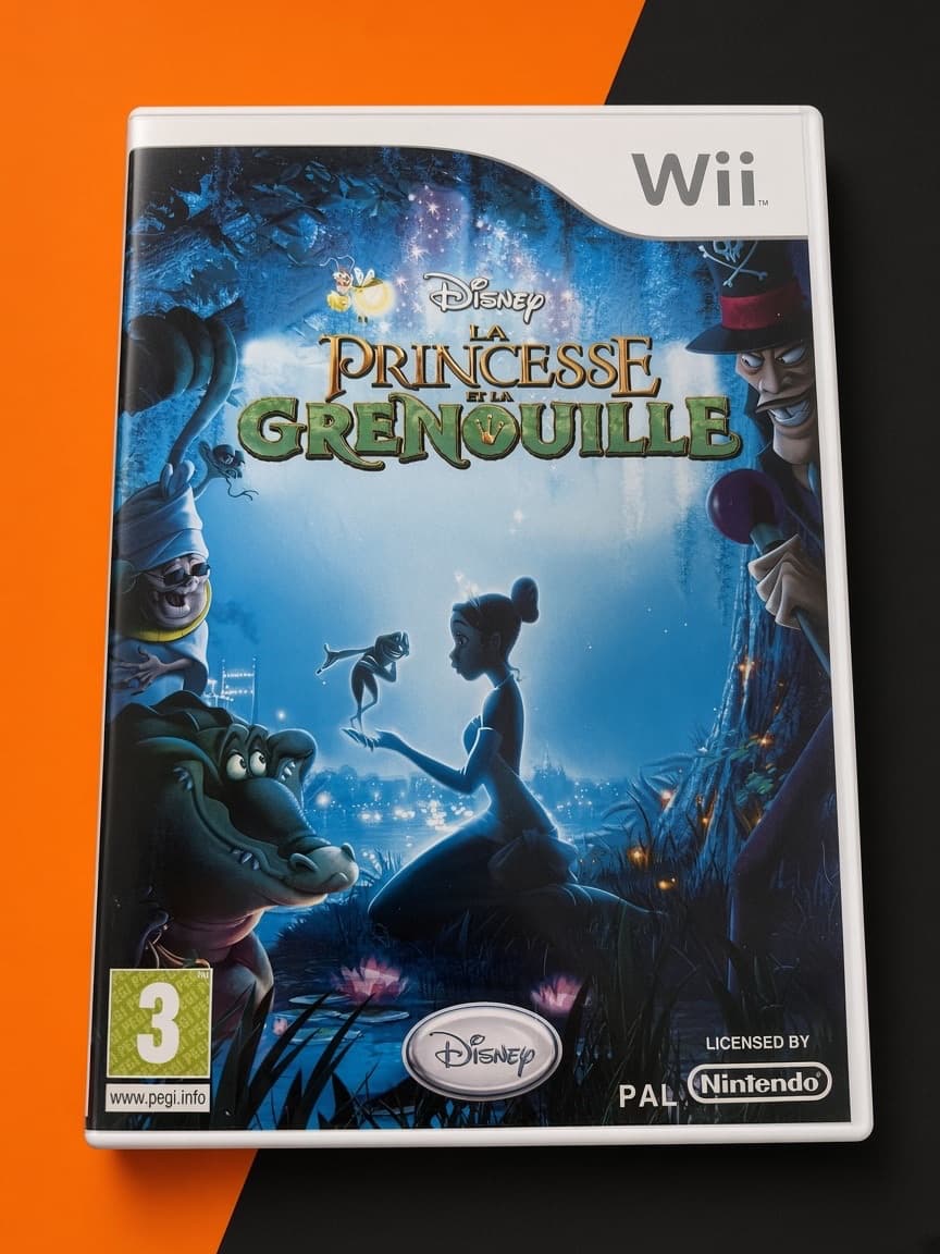 🎮 Disney – La Princesse et la Grenouille – Wii – Jeu d’occasion