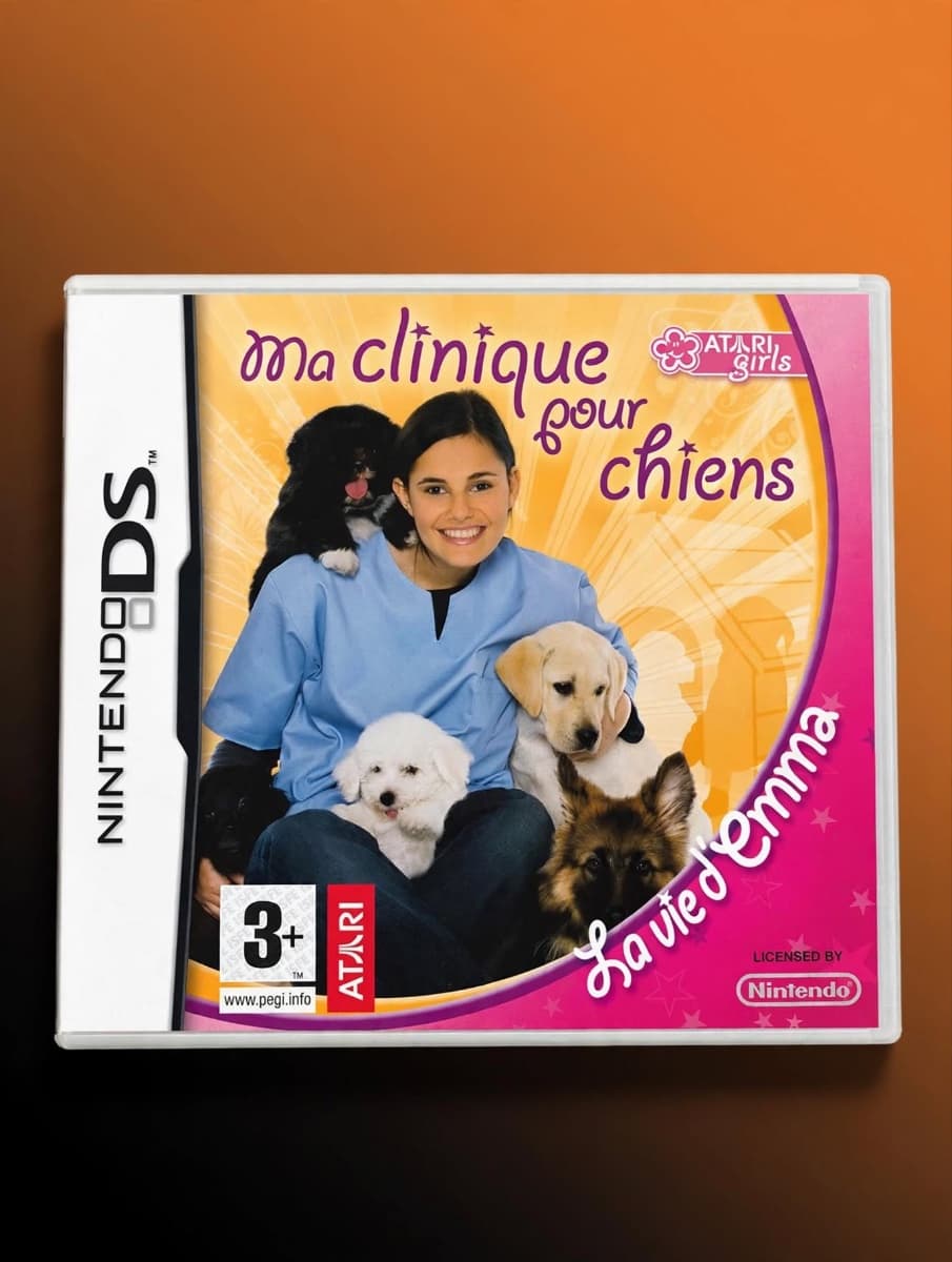 🎮 Ma Clinique pour Chiens – La Vie d’Emma – Nintendo DS – Occasion