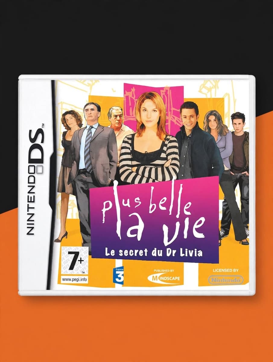 🎮 Plus Belle La Vie – Le secret du Dr Livia – Nintendo DS – Occasion