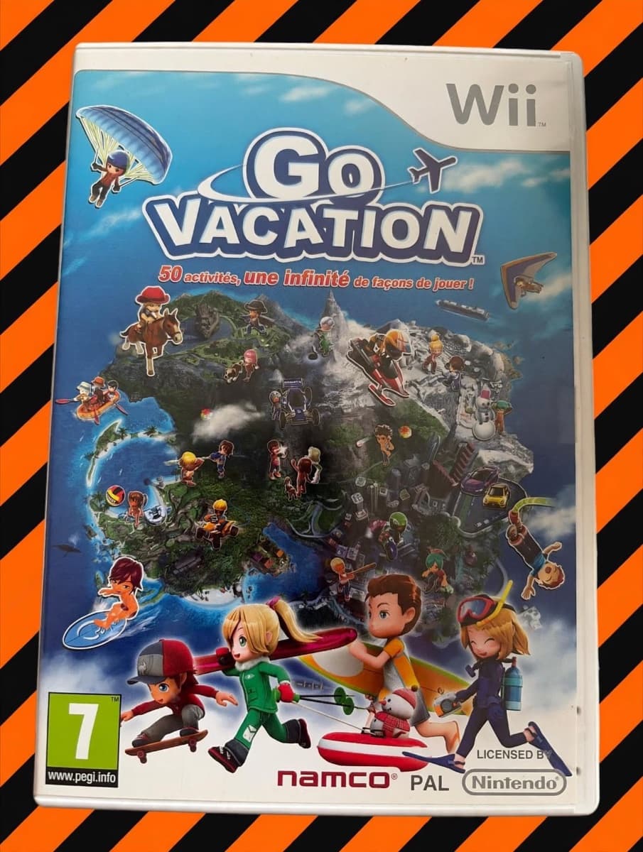 🎮 Go Vacation – Nintendo Wii